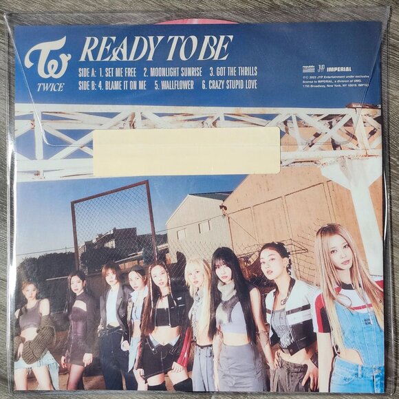 TWICE Ready To Be Exclusive Marbled Orchid Vinyl LP First Pressing Includes Slip - Picture 2 of 5